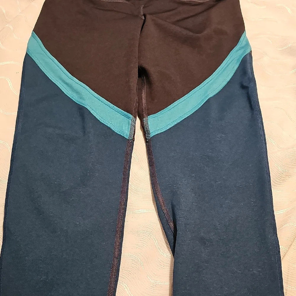 Old Navy Color Block Leggings Womans Large